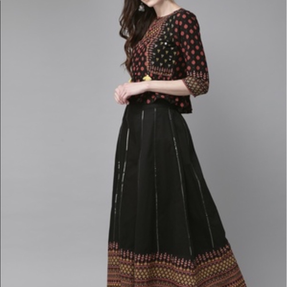 🎉 HP NWT Medium Boho Palazzo set! - Picture 3 of 11